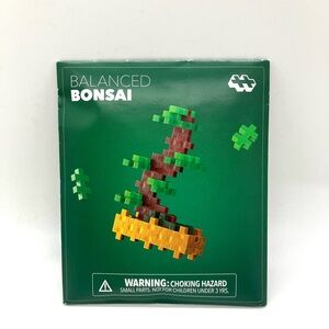 Plus Plus - Balanced Bonsai Plant Building Block Set - Green/Brown/Yellow 🪴